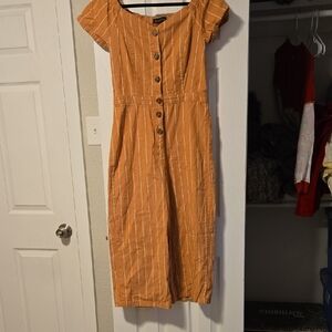 Derek Heart Orange Jumpsuit/Romper